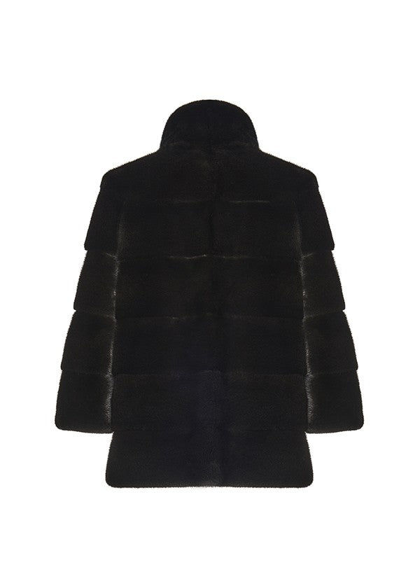 Veste Vison noir Blackglama