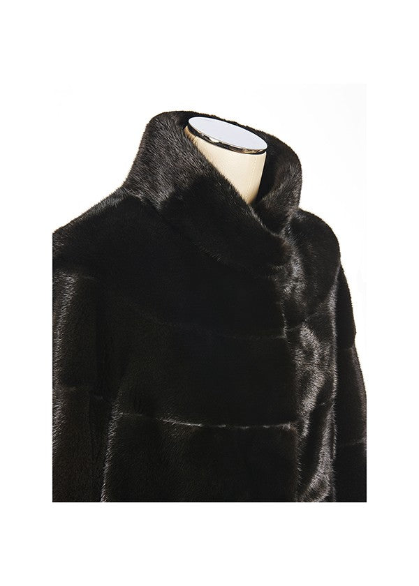 Veste Vison noir Blackglama